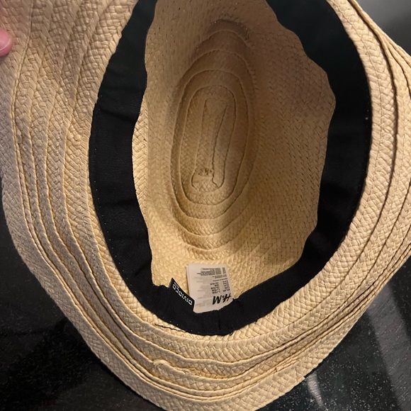 🛍️$8 or 3 for $20😍 H&M subtle summer fedora with neon fabric band - Picture 4 of 4